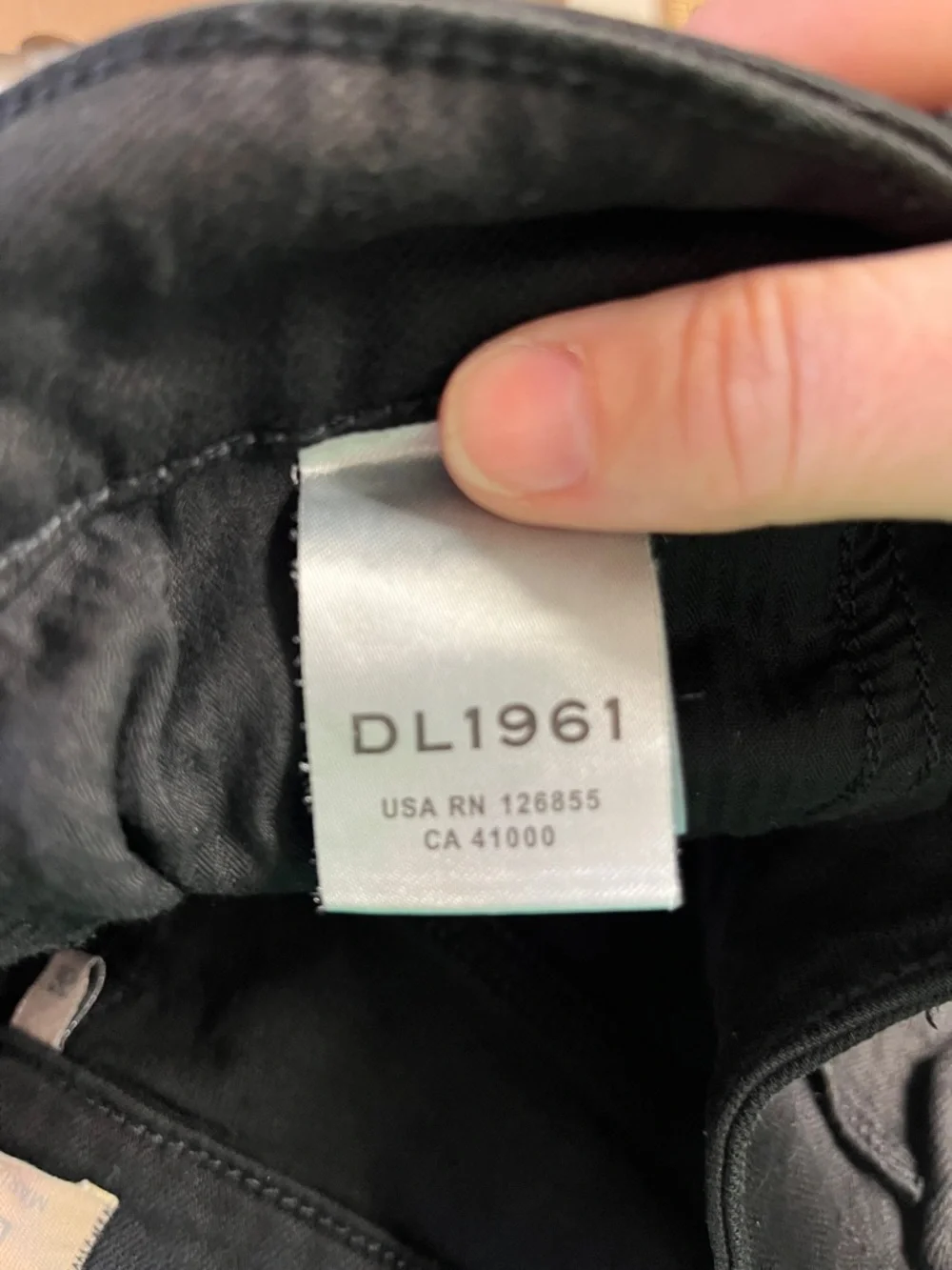 DL1961 Hepburn High Rise Wide Leg Black Jeans Size 26 Like New
